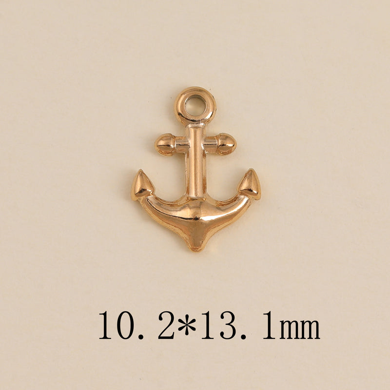 Pendentif Ancre Marine