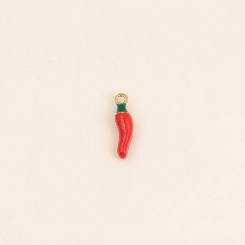 Pendentif Piment en acier