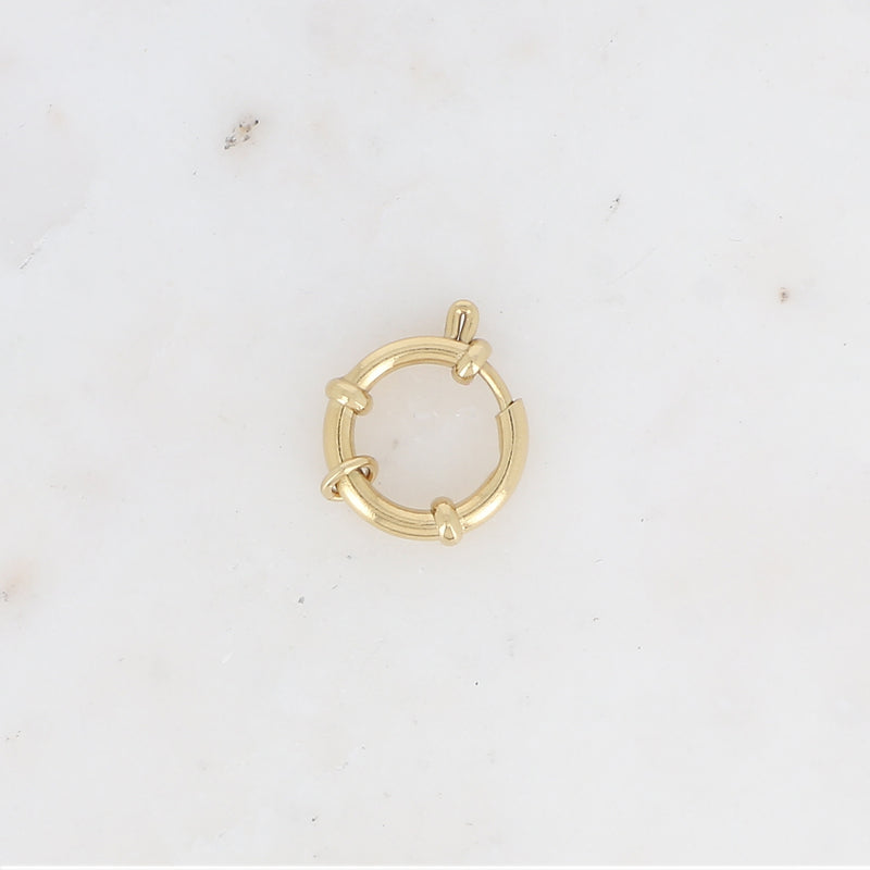 Fermoir rond à ressort (lot de 2)