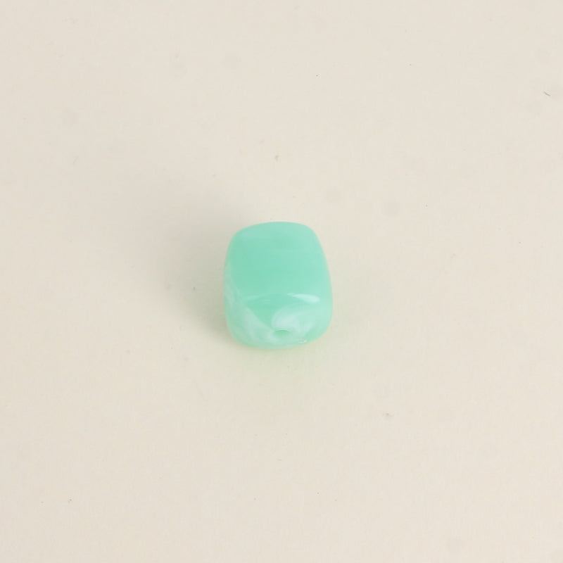 Perles cubiques à enfiler (lot de 8)