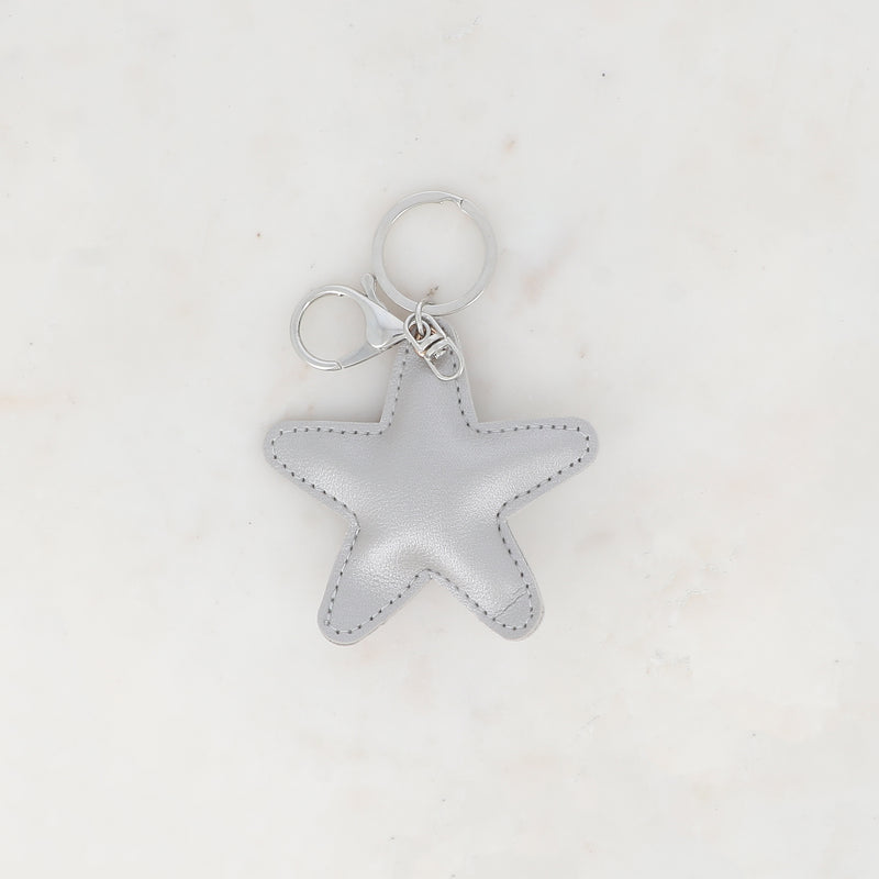 Porte clé étoile à pointes arrondies