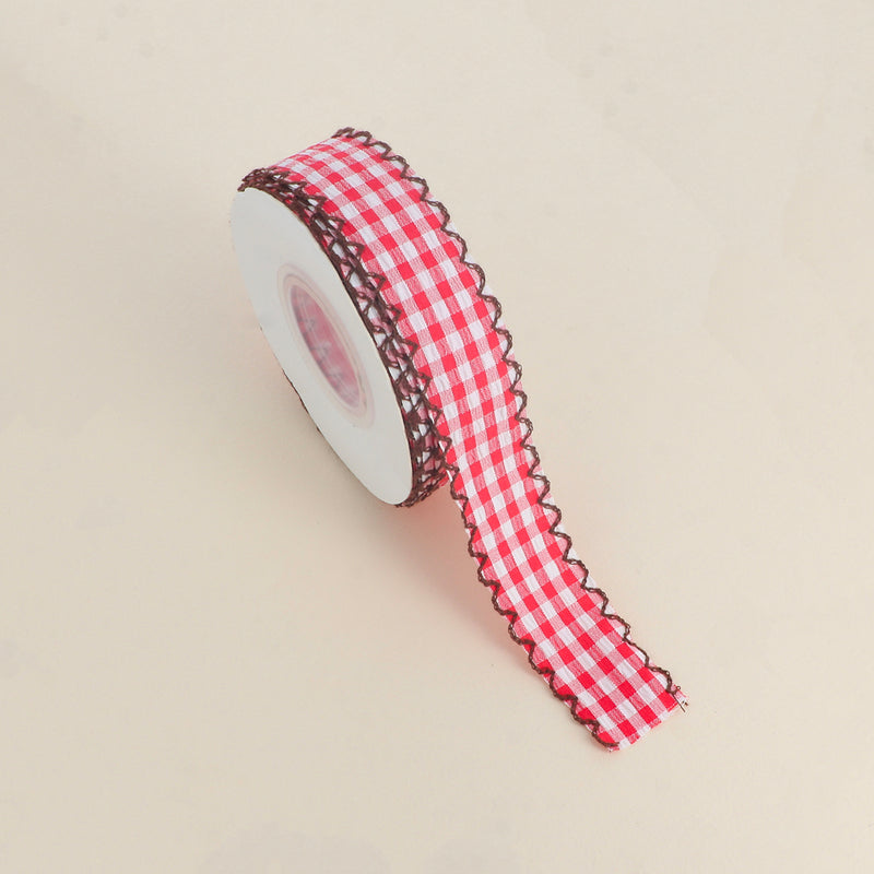 Ruban à motif vichy