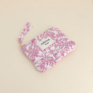 Mini pochette en coton