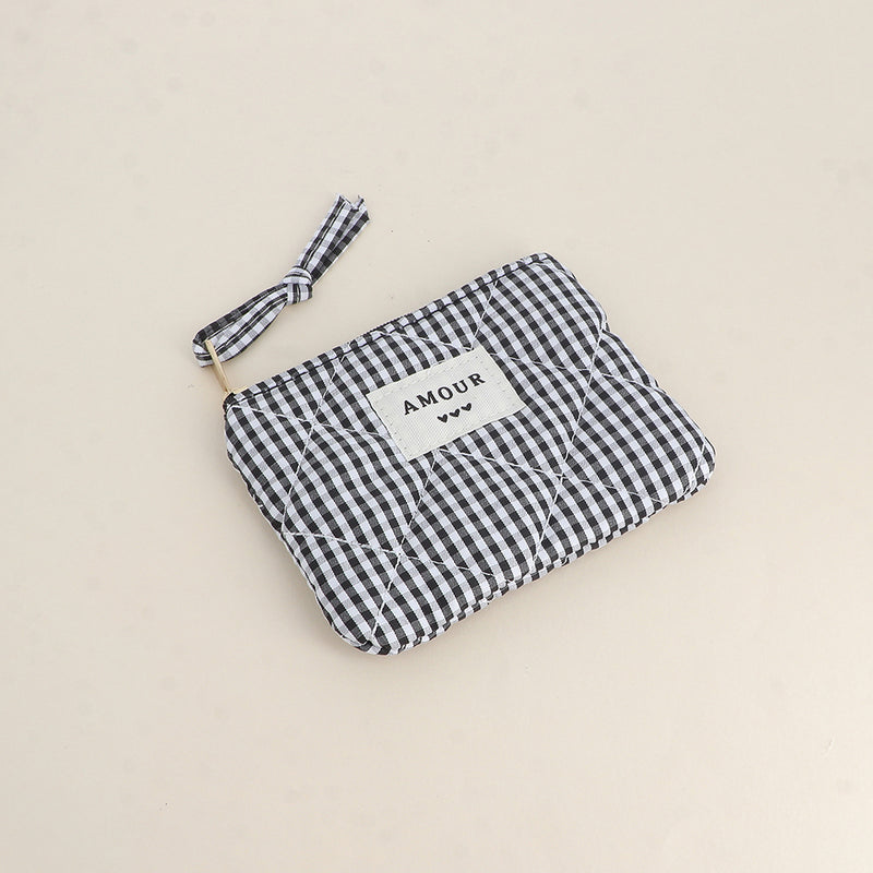 Mini pochette en coton