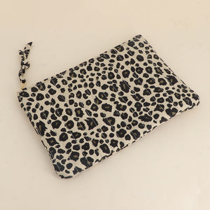 Pochette en coton à motif