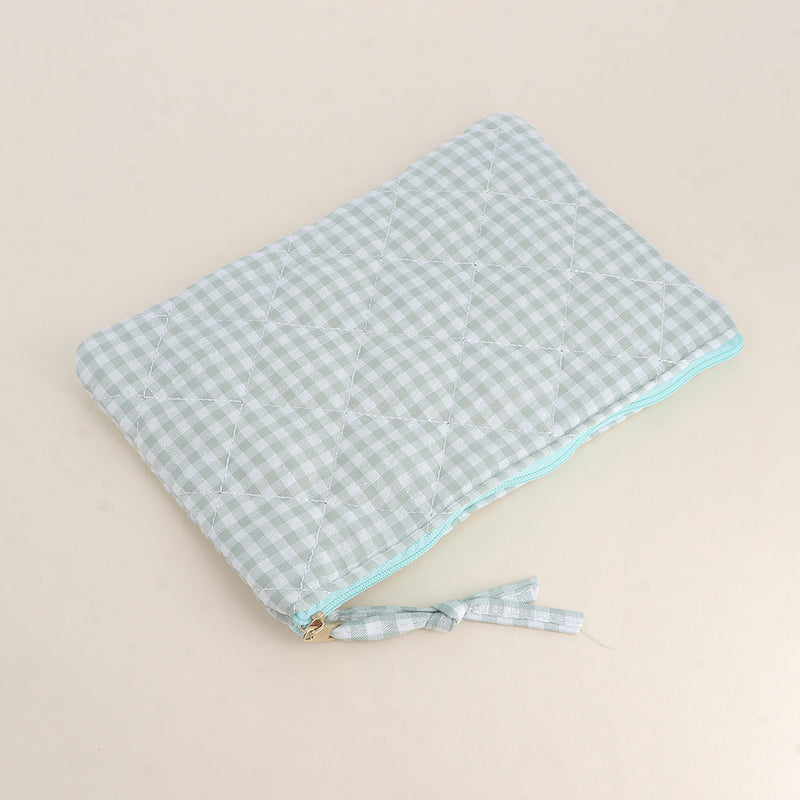 Pochette en coton à motif